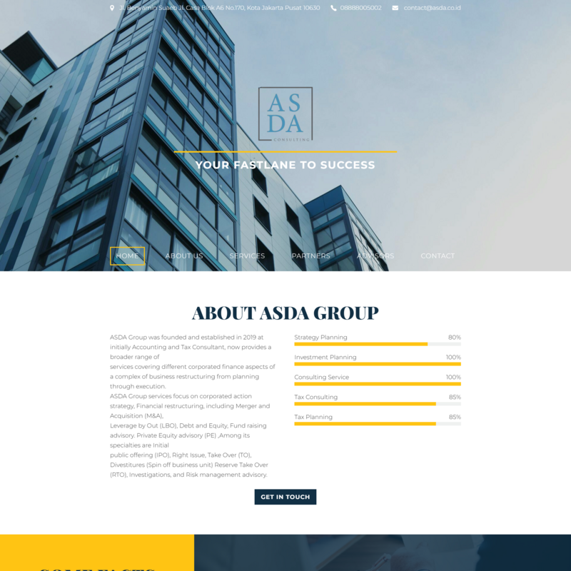 Website Konsultan Akuntansi dan Pajak