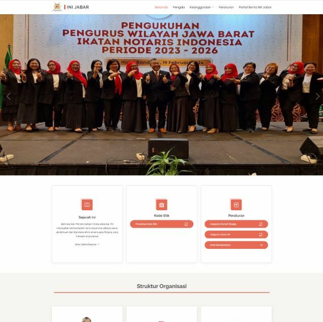 Website Organisasi