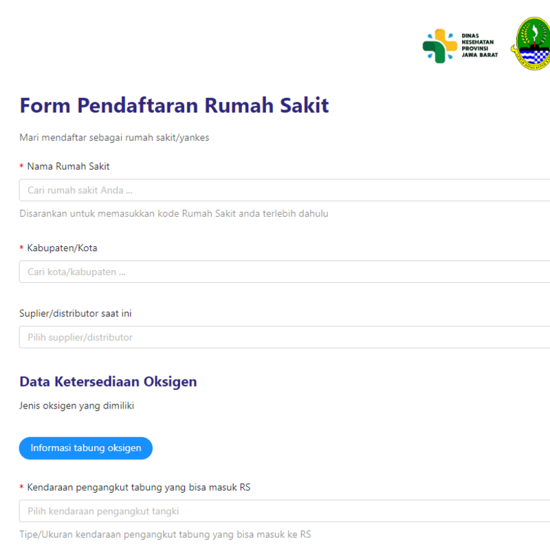 Website Pendaftaran